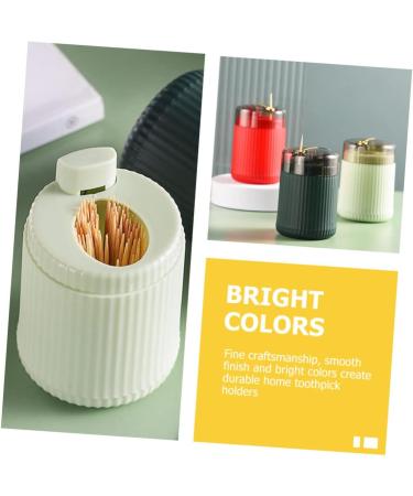 Buy Hemoton 6-Piece Toothpick Holder Set - Modern Glass Toothpick Container for Home & Restaurant - Automatic Storage Solution - Buy Online on GoSupps.com