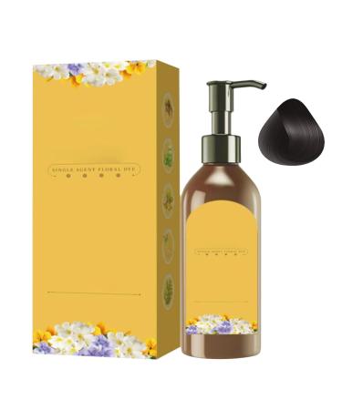 Single-Dose Floral Dye for Plants - Single-Agent Floral Dye | Unique Vegetable-Based Floral Dye | Long-Lasting Natural Hair Dye Shampoo by D