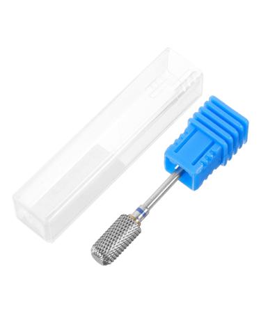 Housoutil Cuticle Drill Bit Front Nail Drill Tungsten Steel Tungsten Nail Drill 4.9x0.5cm As Shown