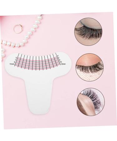30 Pcs Paper Eyelash Measuring Rulers - Precision Lash Curling Degree & Length Tool - Assorted Colors - Perfect for Eyelash Extensions - Buy Online on GoSupps.com