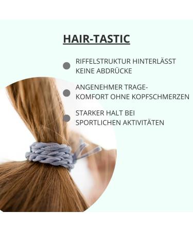 Bellody Original Hair Tie - Sundance Edition | Stylish Mint Green Braided Hair Ties - Strong Hold (4 Set) - Women's Hair Accessories - Buy Online on GoSupps.com