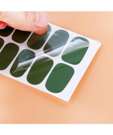 FLOFIA Nail Ticker - Self-Adhesive 16 Sheet Full Cover Nail Film Stickers for Gel Nail Art & Manicure - Buy Online on GoSupps.com