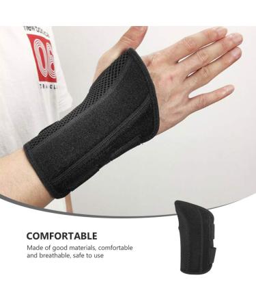 Buy Healifty Sports Wrist Brace - Breathable Night Splint & Support for Wrist Sprains | Adjustable Stability Belt - Best for Athletes & Recovery - 19.5x18cm Black - Buy Online on GoSupps.com
