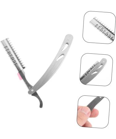 Fomiyes 3-Stage Steel Folding Safety Razor - Vintage Style & Precision Shaving Tool for Men - Buy Online on GoSupps.com