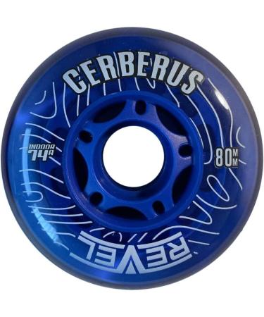 Alkali Revel Blue Indoor X-Soft 74A Roller Inline Hockey Wheels - Available in Various Sizes - Buy Online on GoSupps.com