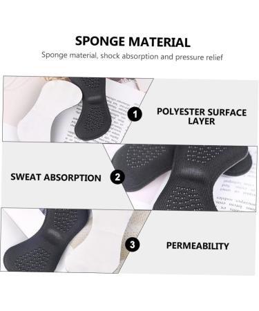 FRCOLOR 12 Pairs Non-Slip Heel Stickers - Premium Shoe Insoles & Foot Protectors for High Heels - Cushioned Pads & Heel Grips for Comfort & Stability - Buy Online on GoSupps.com
