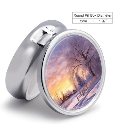 Portable 3 Compartment Pill Box | Travel-Friendly Medicine Organizer for Purse & Pocket - Buy Online on GoSupps.com