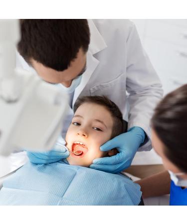 40-Part Disposable Plastic Tooth Mirror Set - Curved Angle Dentist Instruments for Oral Care Inspection - Buy Online on GoSupps.com