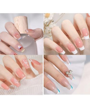 French Nail Stamper Set - Silicone Jelly Design with Scrapers | DIY Manicure Nails for Women & Girls | Christmas Gift - Buy Online on GoSupps.com
