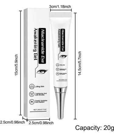  WJnflQN Moisturizing Eye Cream | Non Sticky & Hardwearing Revitalizing Under Eye Cream For Girls | For Men Women Teens Sports - Buy Online on GoSupps.com