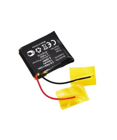 Replacement Battery Compatible with Pebble 401S E-Paper Pebble Steel Watch 2 Part Number: P121112 130mAh/3.7V