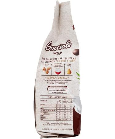 Pavesi Set of 12 biscuits Gocciole Wild Integrali with whole wheat flour 350 g biscuits - Buy Online on GoSupps.com