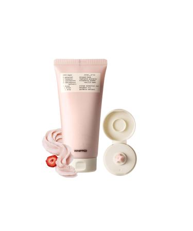 WHIPPED CREAM VEGAN CLEANSER DDALVA - Strawberry + Vanilla bean | For Dull skin Moisturizing Face Cleanser Radiant Glow Niacinamide Hyaluronic Acid | Korean Skincare 200ml (6.76 fl. oz) Ddalva (Strawberry + Vanilla bean)