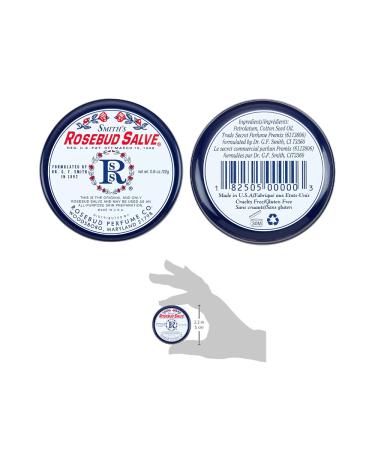 Buy Smith's Rosebud Lip Balm Trio - Bulk 3x0.5oz & 3x0.8oz | Premium Lip Gloss & Treatment for Plump Lips | International Shipping Available - Buy Online on GoSupps.com