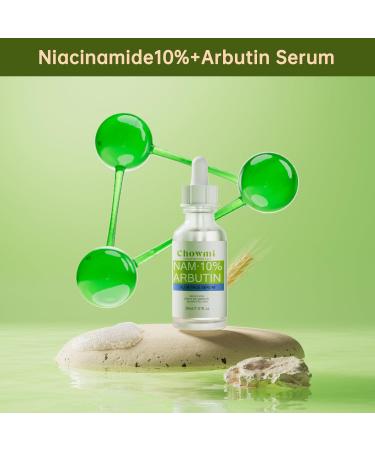 Niacinamide Serum 10% with Arbutin & Zinc | Pore Minimizer Redness Relief & Anti-Aging - Even Skin Tone - Buy Online on GoSupps.com