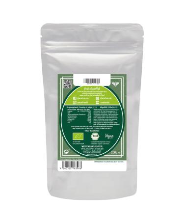 Buy Azafran ORGANIC Wheatgrass Powder 250g - Premium Quality DE/AT | International Shipping Available - Buy Online on GoSupps.com