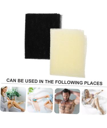 FRCOLOR 6 Pcs African Bath Towel & Body Scrubber Set - Exfoliating Loofah Sponge for Men & Women - Ideal Bathroom Body Care Products - Buy Online on GoSupps.com