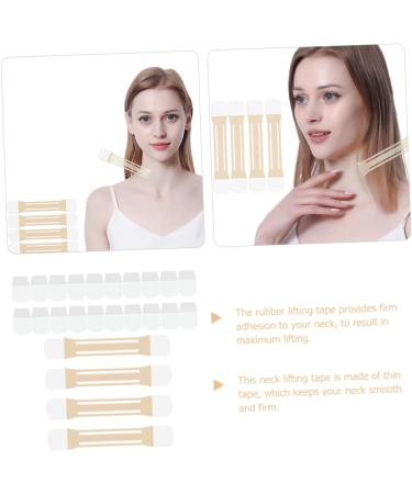 FOMIYES 12 Pcs Neck Lift Stickers Lifting Belt Tape Elastic Neck Lift Tape Neck Sticker Shaping - Buy Online on GoSupps.com