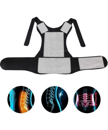 Shoulder Thermal Pillow & Warm Support Belt - XL Self-Warming Pain Relief & Magnetic Therapy Vest for Back & Waist | Reusable Unisex Comfort - Buy Online on GoSupps.com