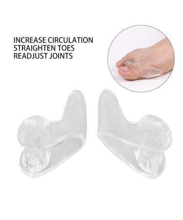 ANGGREK Silicone Toe Protectors - 1 Pair Toe Separator for Bunions & Discomfort Relief - Buy Online on GoSupps.com
