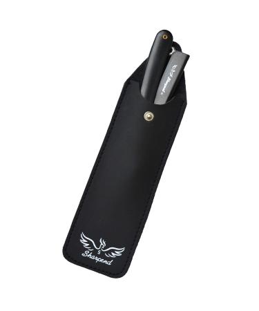 Adjustable Straight-Edge Barber Razor - Salon Quality Shavette Beard Kit with 10 Double-Edge Blades - Buy Online on GoSupps.com