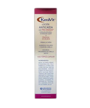 Buy Keravit Locion Anticaida Spray 125ml - International Shipping for Hair Loss Treatment - Buy Online on GoSupps.com