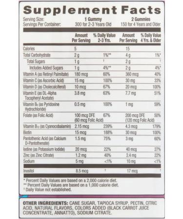 AGILIPET Equate Kids Multivitamin Gummies Complete Daily Multivitamin for Children 2+ Natural Fruit Flavor 300 Count Vegetarian Sticker - Buy Online on GoSupps.com