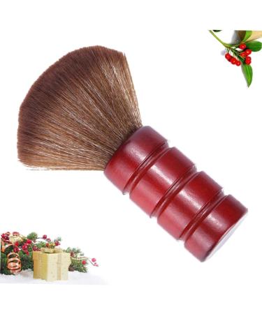 FRCOLOR Neck Duster Hair Cutting Brush Hair Cleaning Brush Neck Brush Barber Neck Cleaning Tools Barber Tool Face Cleaner Brush Wooden Handle Brush Hair Brush Soft Red Bamboo - Buy Online on GoSupps.com