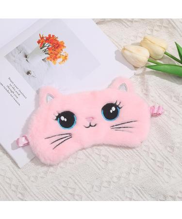 Kids Unicorn Eye Mask for Sleeping | Soft Plush Blindfold for Girls & Toddlers | Cute Animal Sleep Eye Cover for Travel - Buy Online on GoSupps.com