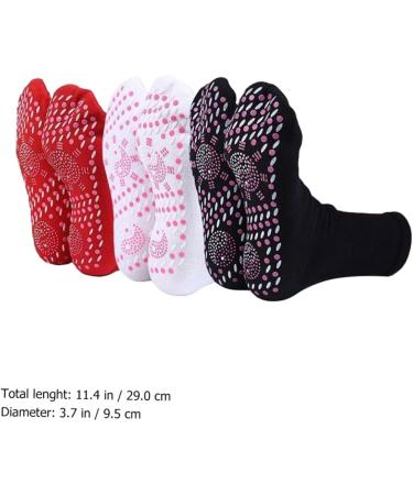 ToddMomy 9 Pairs Self-Warming Heated Socks for Women & Men | Tourmaline Foot Warmers & Heating Liners | Perfect Stocking Filler for Boys - Buy Online on GoSupps.com