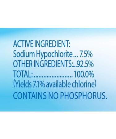 Clorox Disinfecting Bleach Regular - 121 fl oz - Powerful Household Cleaner - Buy Online on GoSupps.com
