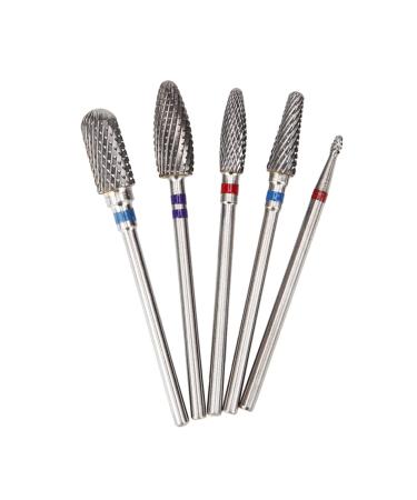 FRCOLOR Nail Accessories Varnish Cuticle Remover Finger Nail File Nail Polish Nail Accessories Tools for Nail File Drill Nail Art Tools Metal Grinding Head Manicure Tools