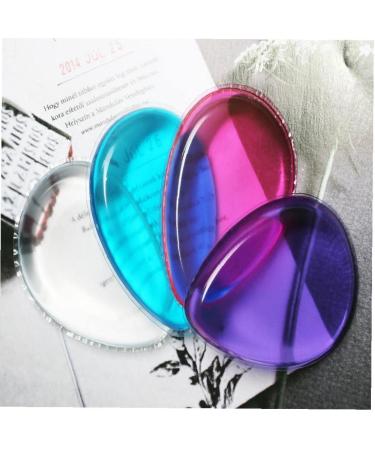 TOSSPER Silicone Makeup Sponge Washable Drop Shaped Face Cosmetic Beauty Makeup Tools Blender 4.5cmx 6.4 cmx 1 cm