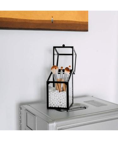 Yanroo Makeup Brush Organizer with Lid - Versatile Storage for Brushes Lipsticks & More | International Shipping - Buy Online on GoSupps.com