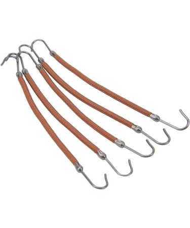 10 pi ces crochet de bandeau de cheveux crochet de support de queue de cheval en lastique crochet d'attache de cheveux lastique crochet de support de queue de cheval (Brown) - Buy Online on GoSupps.com