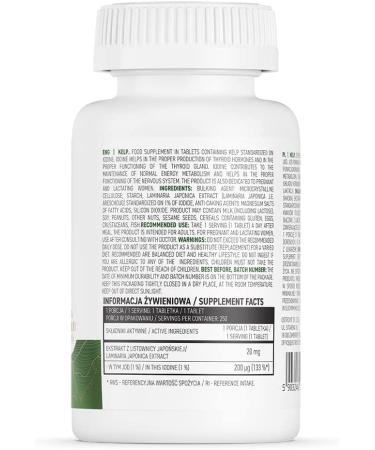 Buy 2x Ostrovit Kelp 250 Tablets | High Dose Laminaria Japonica Extract | Premium Dietary Supplements | International Shipping - Buy Online on GoSupps.com