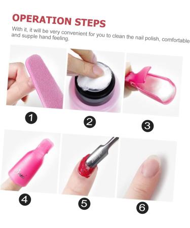 Beaupretty Nail Gel Remover Nail remover cotton cotton gel polish remover Nail Polish Removal nail gel nails gel Nail absorbent cotton Nails - Buy Online on GoSupps.com