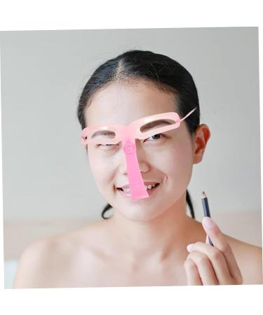 FOMIYES 12 Sets Eyebrow Aid Pro Tools Eyebrows Painting Stencils Handheld Brow Stencils Eyebrow Shape Suite 1 count (Pack of 1) Pinkx4pcs - Buy Online on GoSupps.com