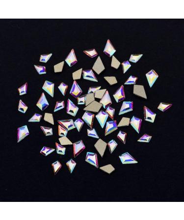 240pcs Crystal AB Rhinestones Mix Shapes Sizes Nail Art Craft Decor Set - Buy Online on GoSupps.com