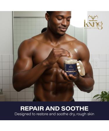 KXNG Cosmetics Shea Body Butter Duo 2 4oz (Eat Me 2 & Good Wood) | Organic Skin Care with Raw Shea Cocoa Butter Mango & Coconut Oil | Body Moisturizer Cream for Men & Women | Deep Hydration for - Buy Online on GoSupps.com