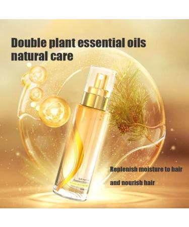 Long-Lasting Lightweight Hair Soft Essential Oil Spray Lightweight Hair Oil Mist For Split Ends Fluffy Volumizing Hair Spray For All Hair Types (#021) - Buy Online on GoSupps.com