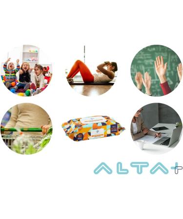 Alta Antibacterial Hand Wipes - Pack of 90 Wipes (3 Packs) - Buy Online on GoSupps.com