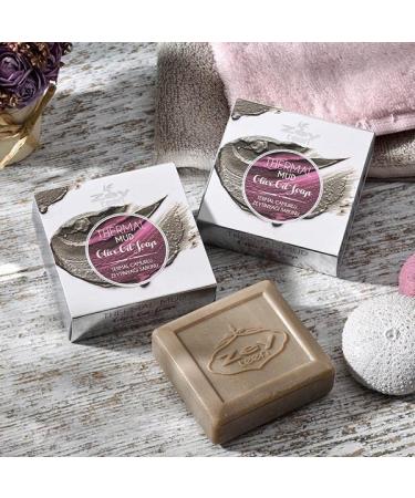 Olivos Zeyteen Spa Mud Soap 100g - Nourishing Natural Soap for Healthy Skin | International Shipping Available - Buy Online on GoSupps.com