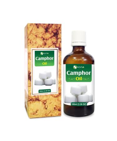 Salvia Camphor Oil (Cinnamonutn camphora) Natural Pure Undiluted Uncut Carrier Oil 100ml Camphor 100ml