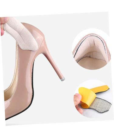 4 Pairs Sponge Heel Stickers - Anti-Wear High Heel Protectors & Sole Grips | Double-Sided Cushion Pads for Loose Shoes - Buy Online on GoSupps.com