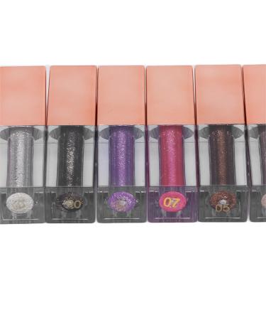 Buy 8PC Liquid Glitter Eyeshadow Set | Long-Lasting Fast-Drying Sparkling Makeup for Parties & Weddings - Buy Online on GoSupps.com