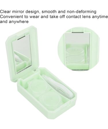 Buy Green Contact Lens Box & Containers - Easy Open Design for Home Office & Travel | Shop Internationally - Buy Online on GoSupps.com