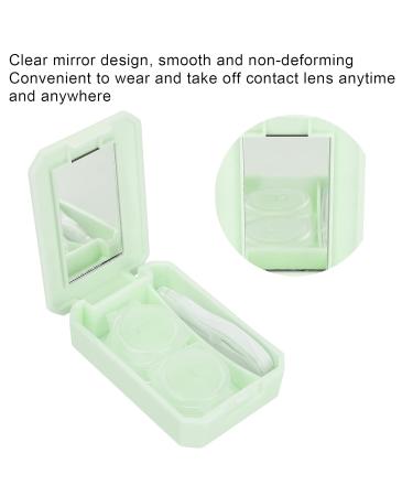 Portable Contact Lens Case - Dustproof Container for Travel & Home (Green) - Buy Online - Buy Online on GoSupps.com
