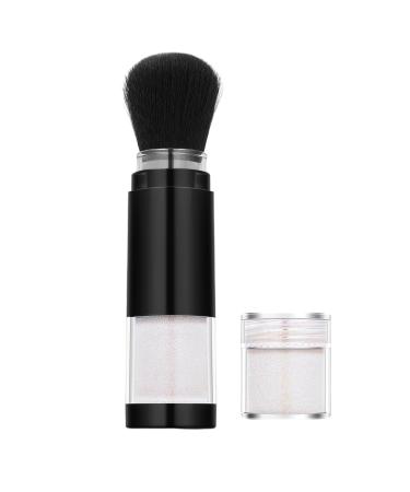 Hogvinnatil Glitter Face for Women | Long-Lasting Glitter Body Powder | Compact Face Highlighter Waterproof Lip Glitter for Neck and Eye Area