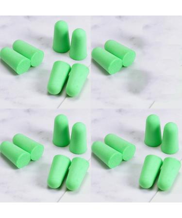 10pair Comfort Earplug small Ear Plugs for Sleeping Noise Reduction Foam Earplugs Sleep for Women and Men(Green)